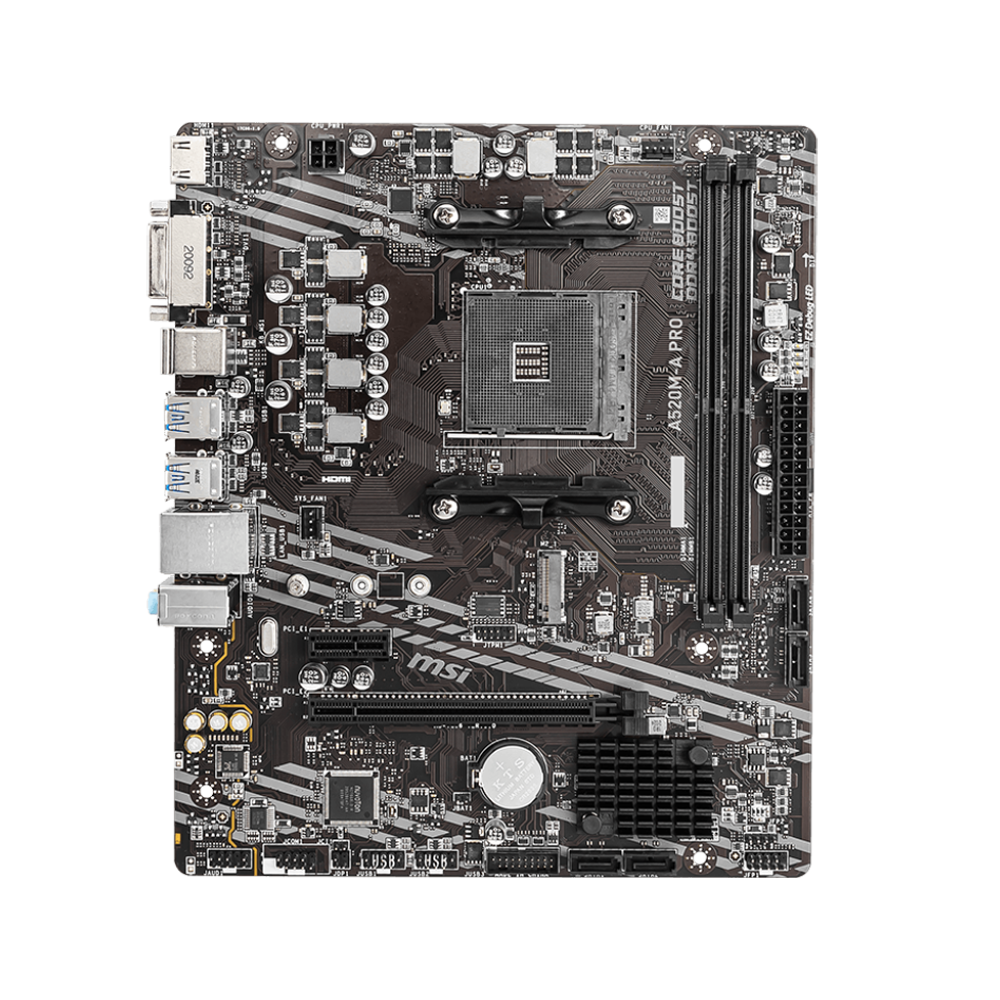 MSI A520M-A PRO MOTHERBOARD