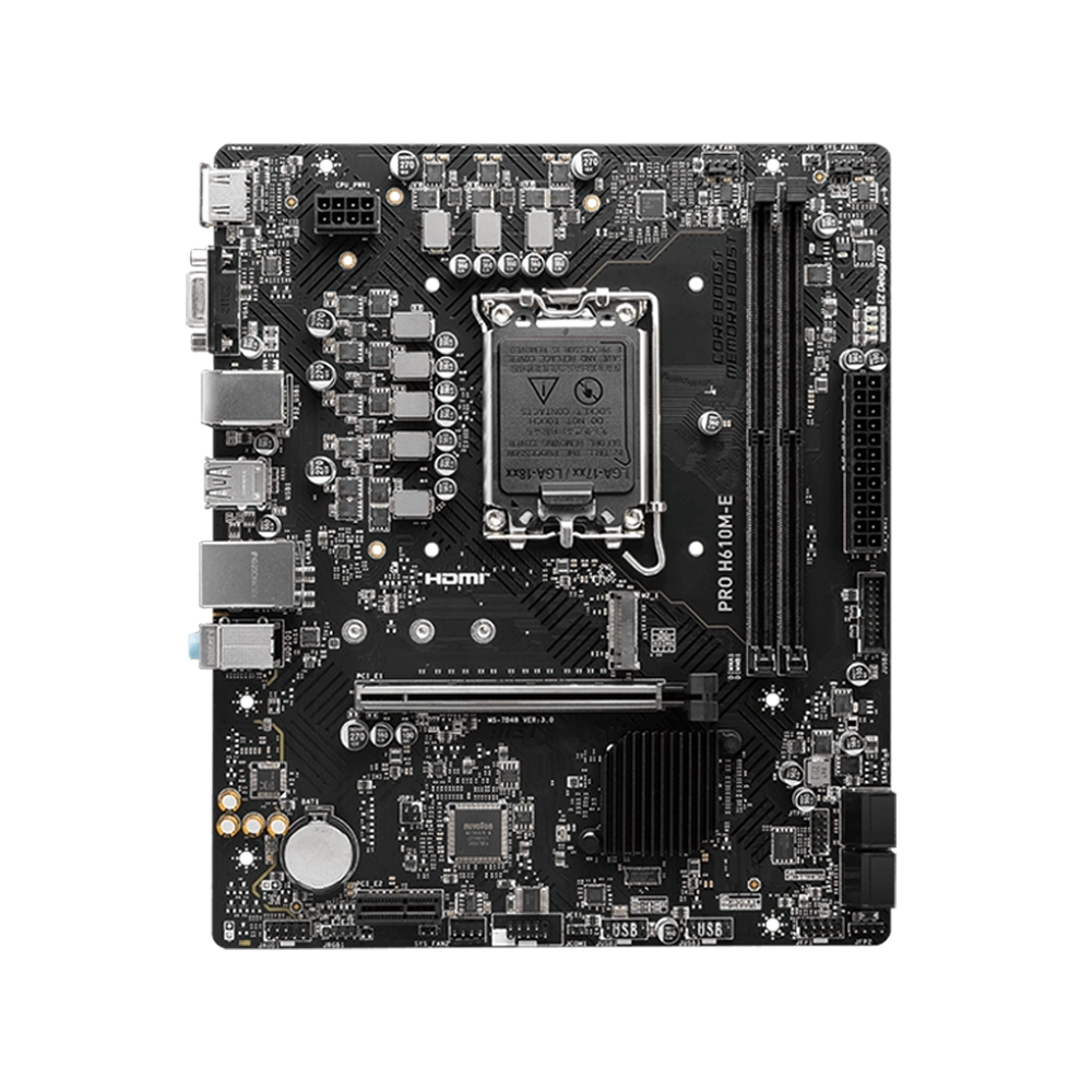 MSI H610M-E MOTHERBOARD