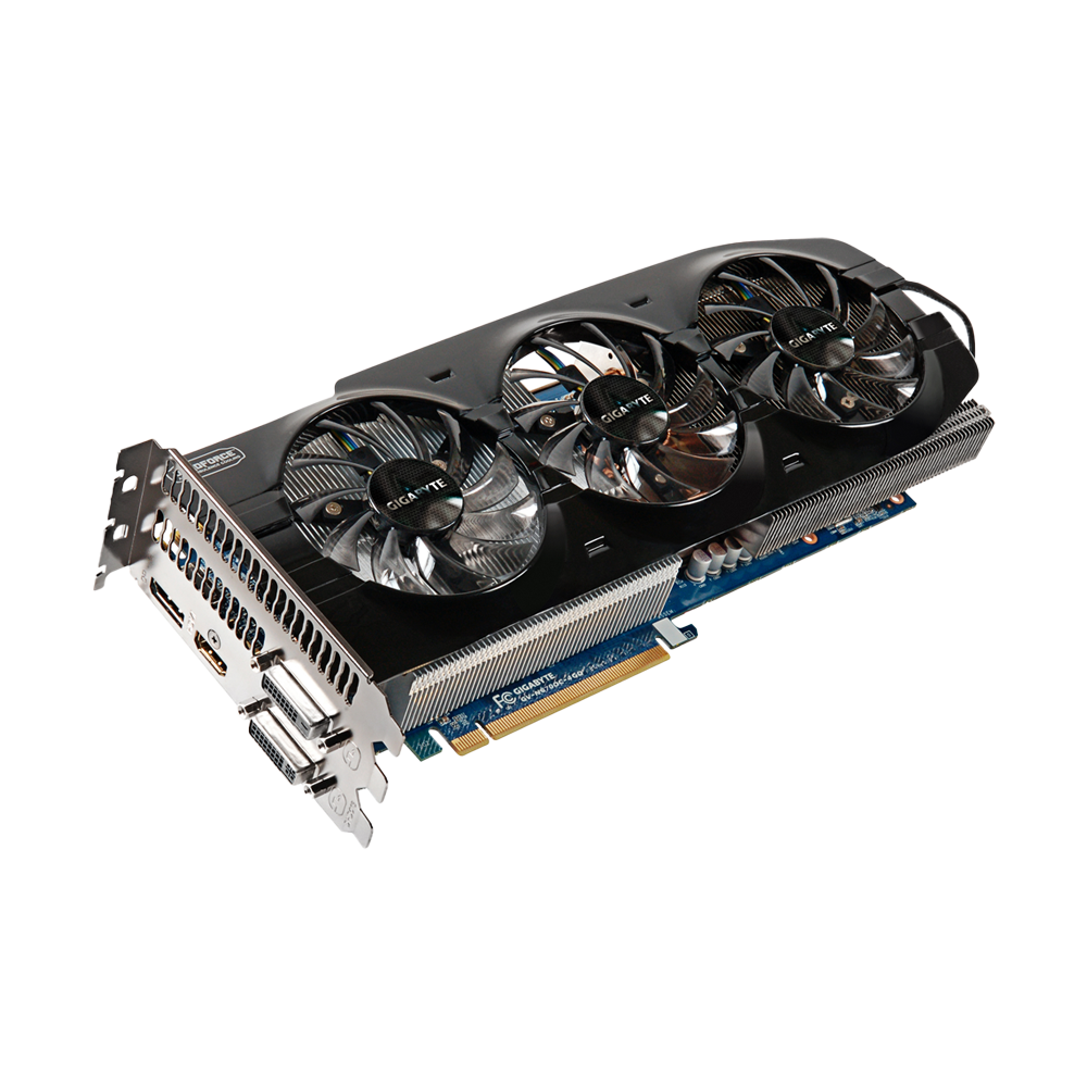 GALAXY GIGABYTE GTX670 2GB USED GRAPHIC CARD