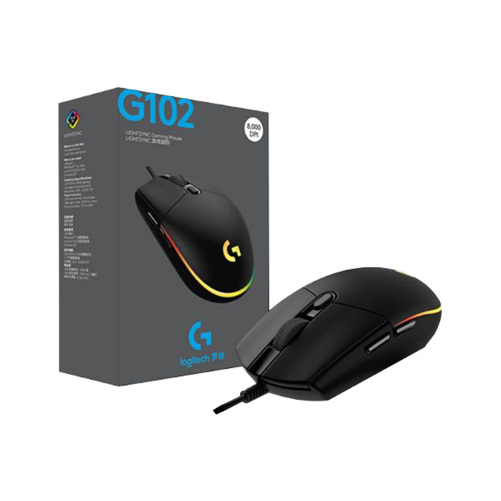 LOGITECH G102 GAMING MOUSE