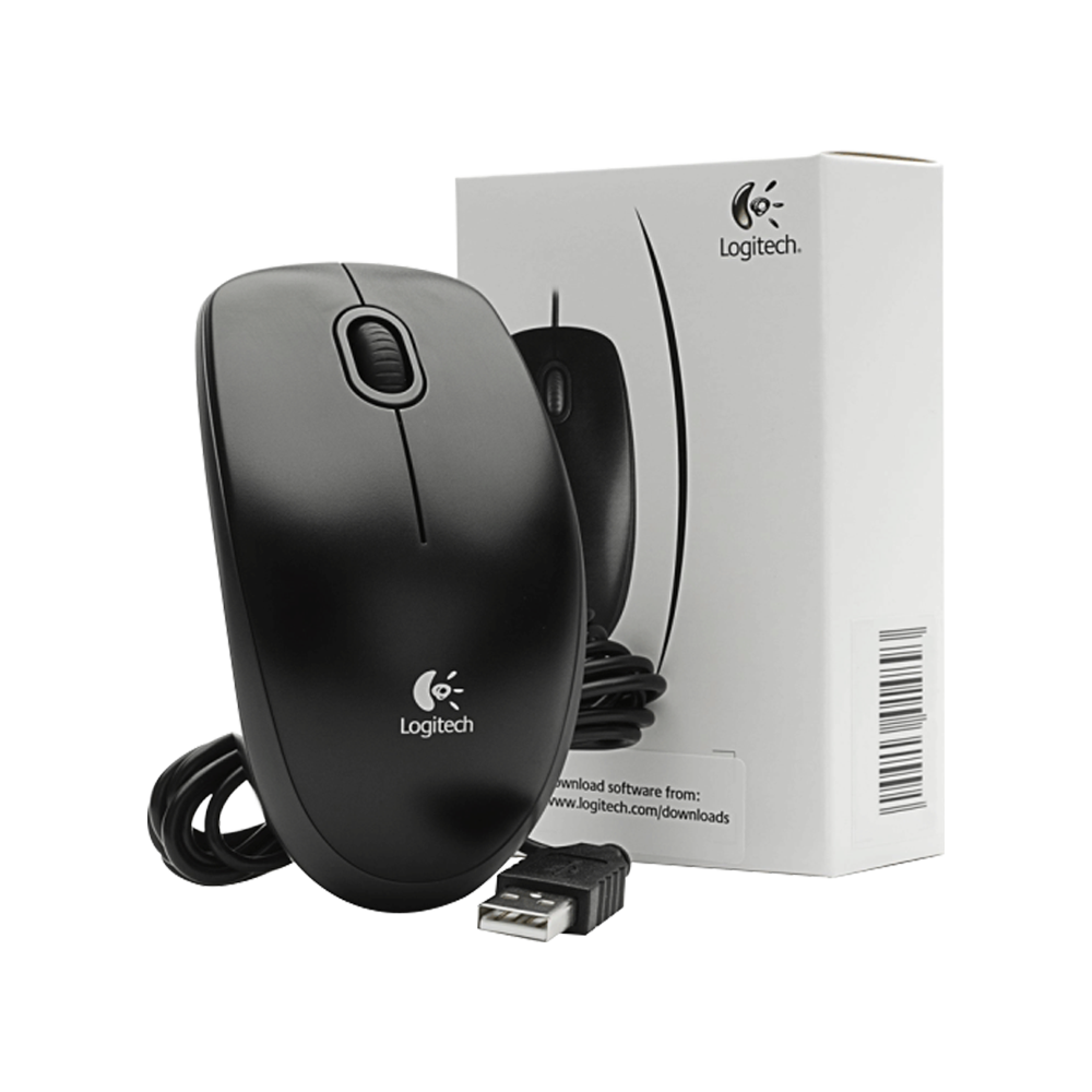 LOGITECH B100 WIRED MOUSE