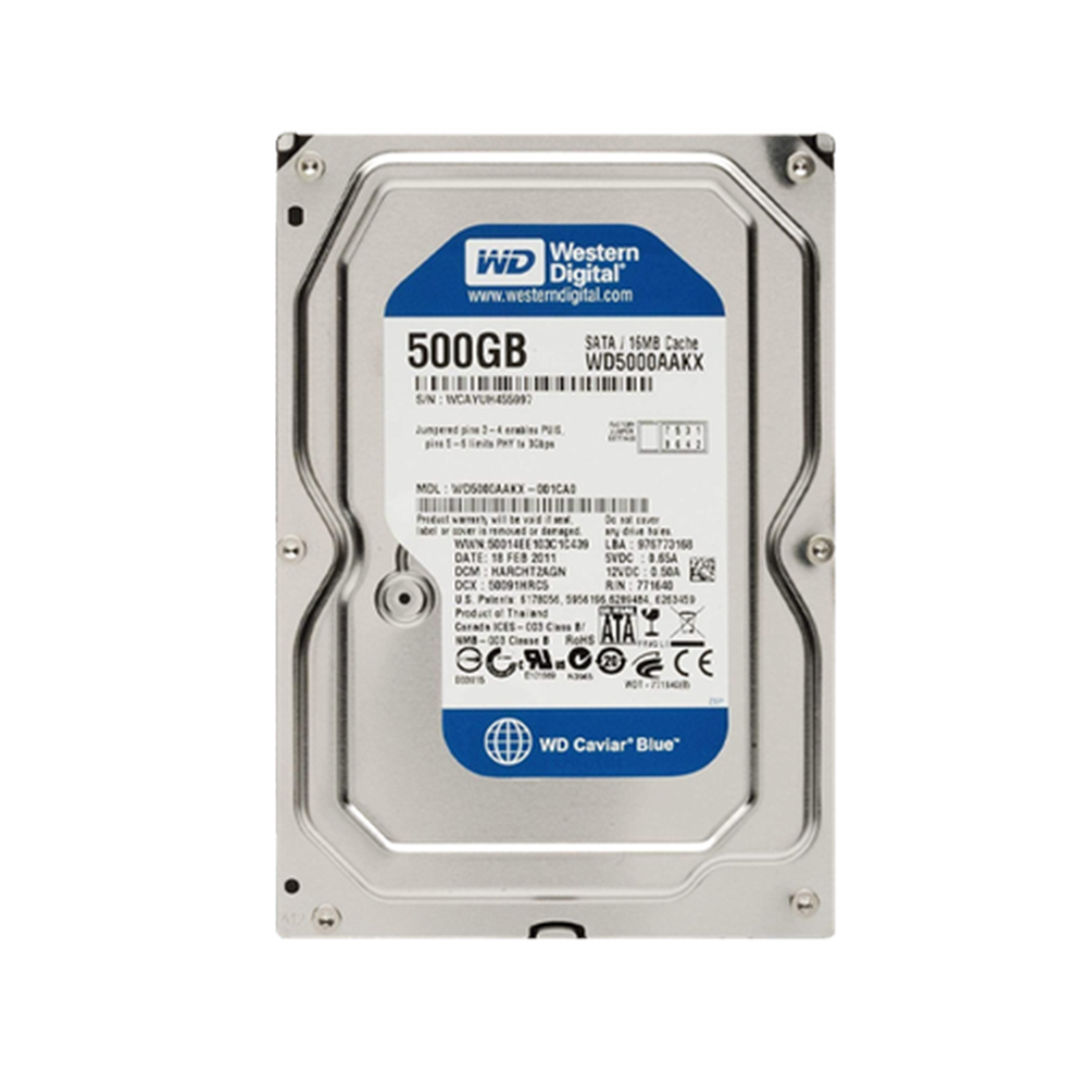 WD 500GB HARD DISK (USED)