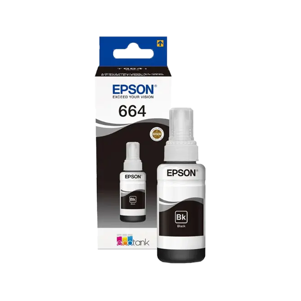 EPSON 664 BLACK 70ML INK BOTTLE