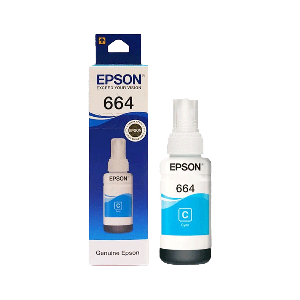 EPSON 664 CYAN 70ML INK BOTTLE