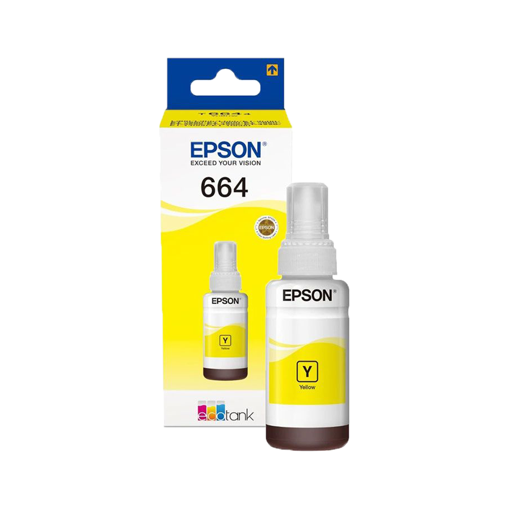 EPSON 664 YELLOW 70ML INK BOTTLE