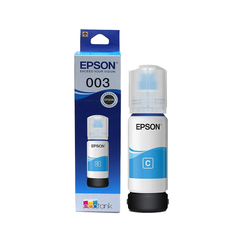 EPSON 003 CYAN 70ML INK BOTTLE