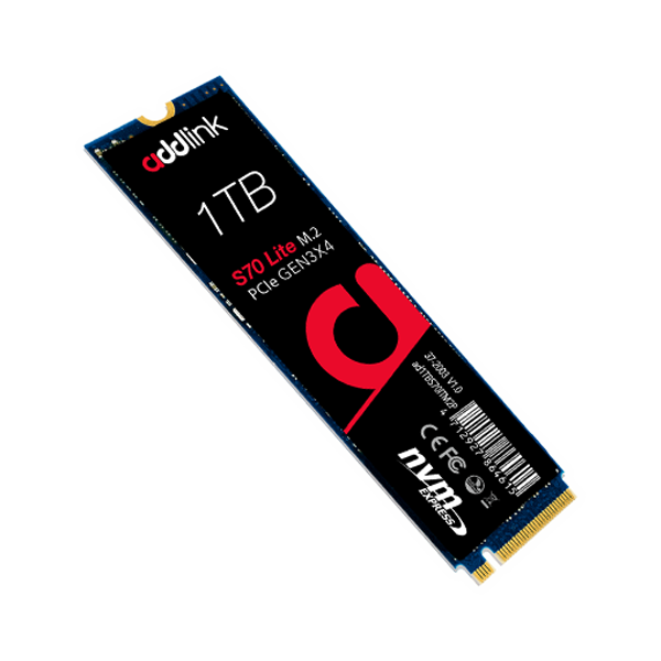 ADDLINK S70 LITE M.2 PCIe GEN 3*4 1TB SSD